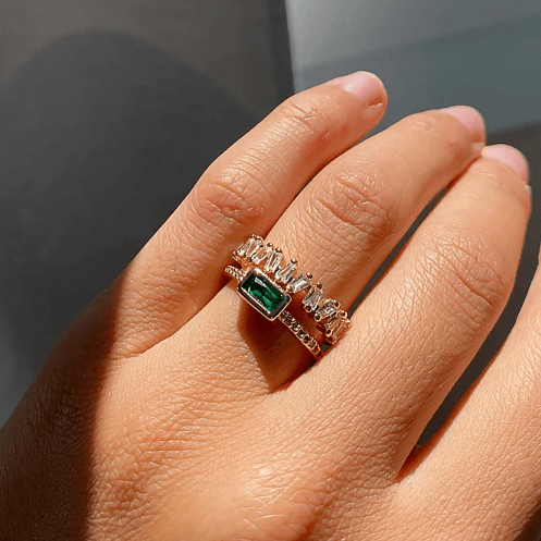 Geneine's Emerald Ring – Geneine Honey Bespoke Jewellery